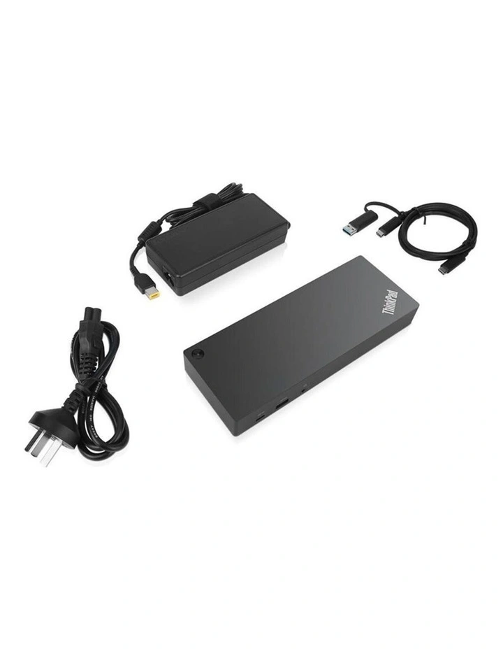 Lenovo ThinkPad Hybrid USB-C with USB-A Docking Station - Black image 4