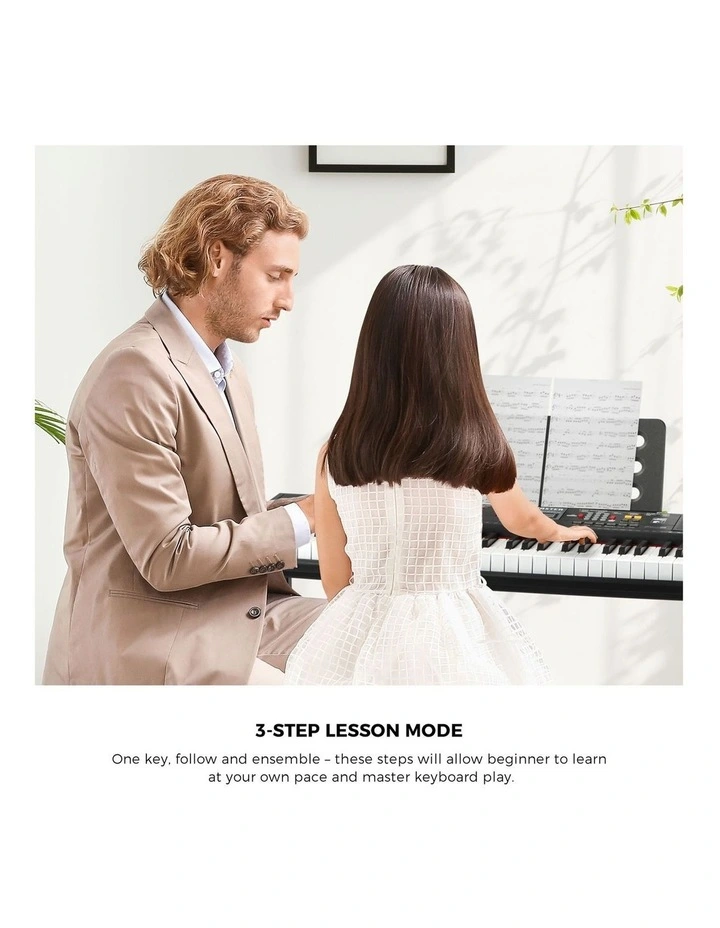 Mazam 61 Keys Electronic Piano Keyboard Electric Keyboards Beginner Kids Gift image 7