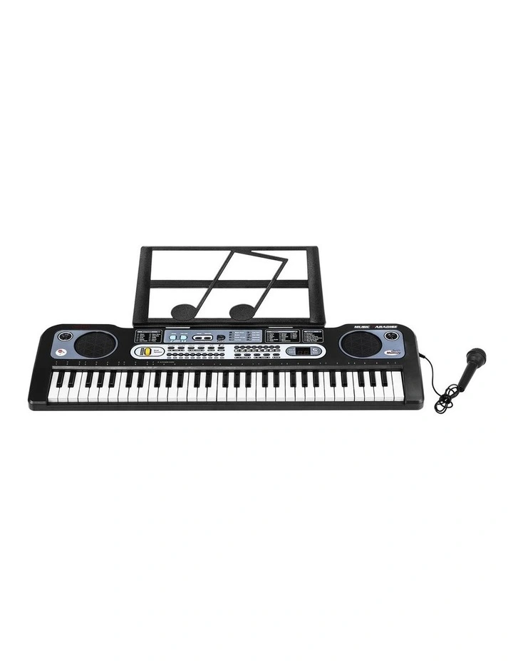 Mazam 61 Keys Piano Keyboard Electronic Musical Toy Gift w/ Microphone Holder image 2