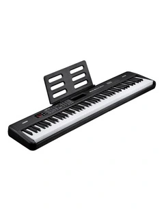 Mazam 88 Keys Electronic Piano Keyboard Portable Lighted Electric Keyboards