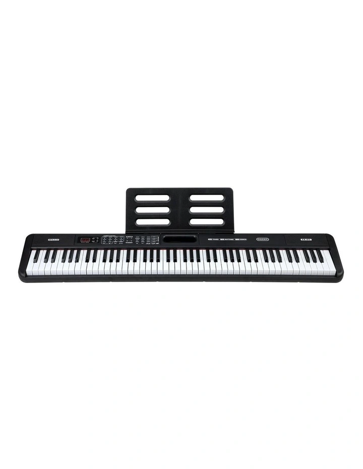 Mazam 88 Keys Electronic Piano Keyboard Portable Lighted Electric Keyboards image 2