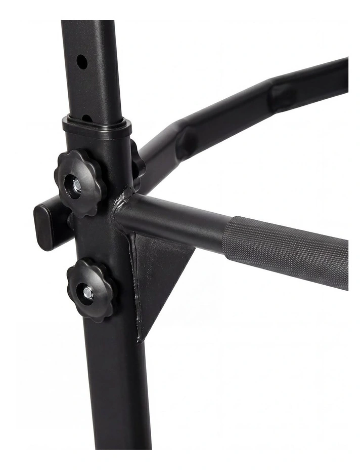 Centra Power Tower Pull Up Bar Dip Station Adjustable Home Gym 150kg Black image 5