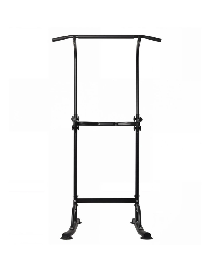 Centra Power Tower Pull Up Bar Dip Station Adjustable Home Gym 150kg Black image 7