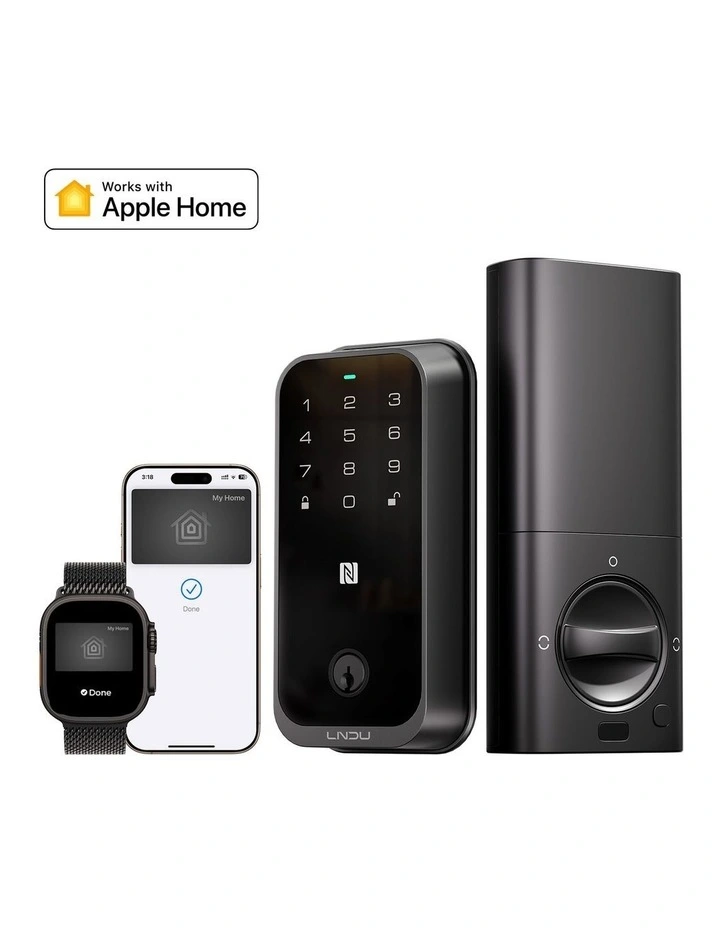 Laser Smart Deadbolt Lock with Apple Home Key LSH-HK01-196 image 1