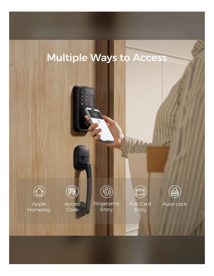 Laser Smart Deadbolt Lock with Apple Home Key LSH-HK01-196 image 3