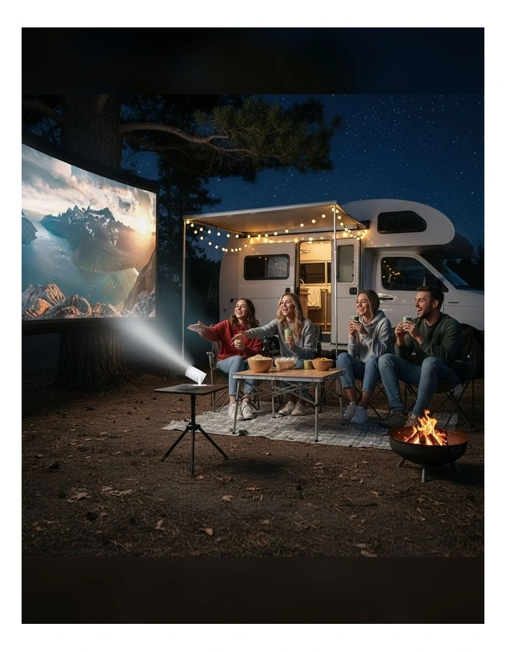 Laser Smart Portable Projector with 100-Inch Screen PJ-TUHA1CW-346 image 6