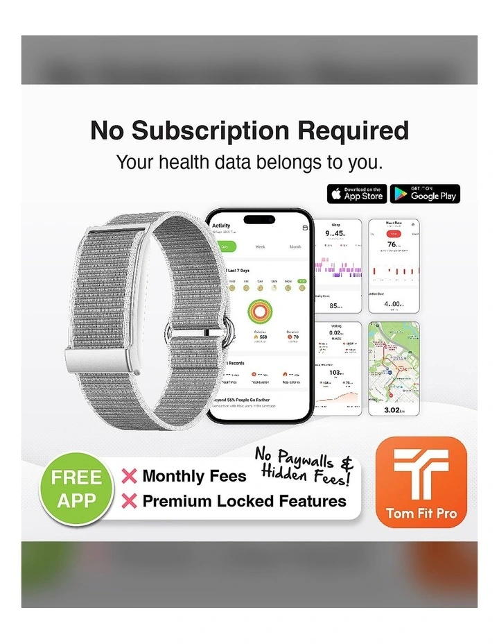 Laser V-Fitness Health and Activity Smart Band VF-M4BNSL-073 image 4