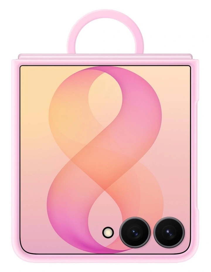 Samsung Silicone Ring Magnet Case (Pink) image 1