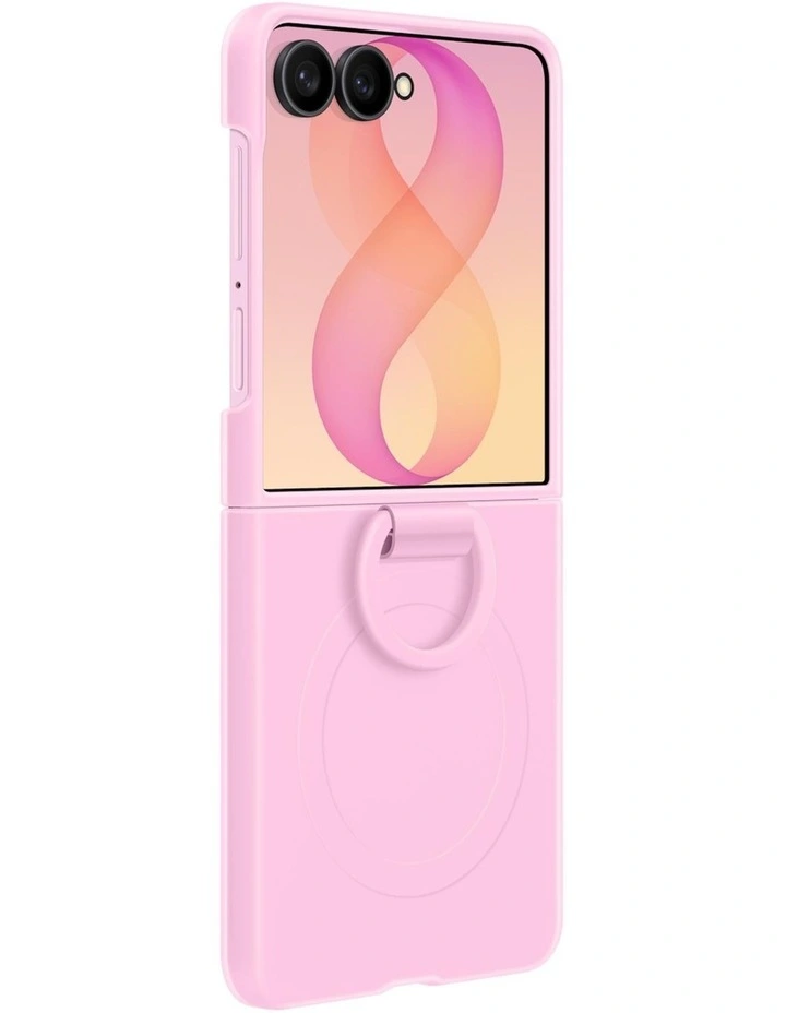 Samsung Silicone Ring Magnet Case (Pink) image 5