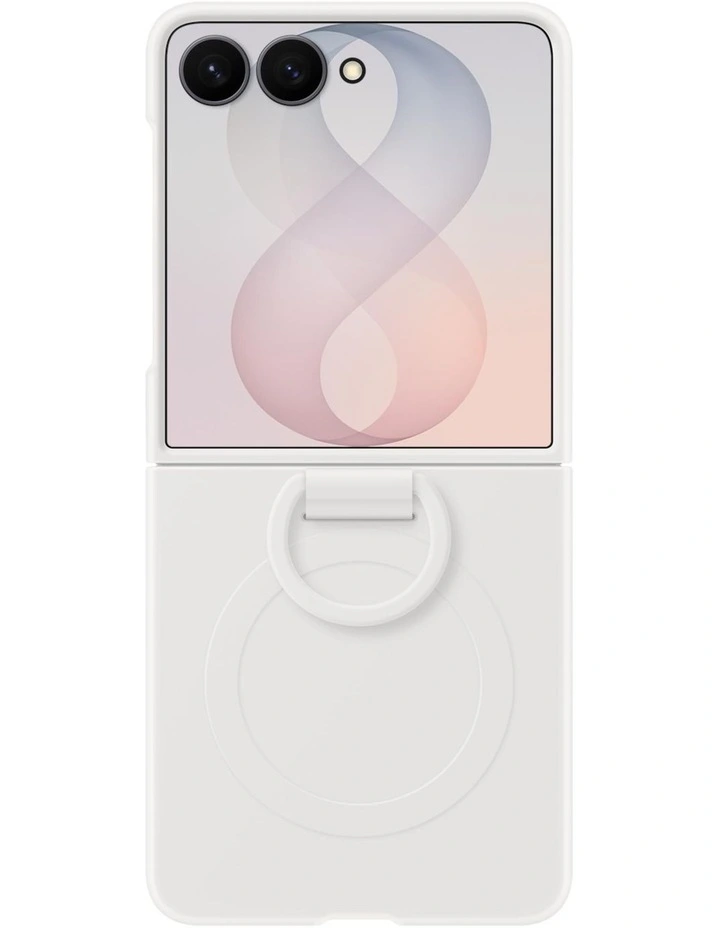 Samsung Silicone Ring Magnet Case (Cream) image 4