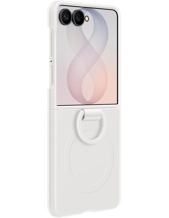 Samsung Silicone Ring Magnet Case (Cream) image 5