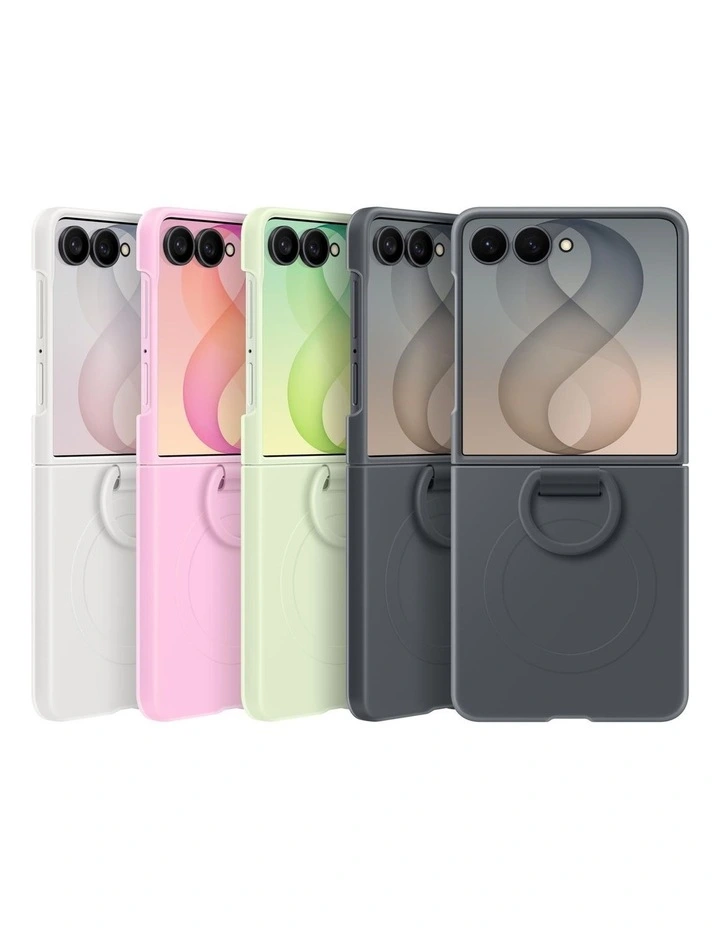 Samsung Silicone Ring Magnet Case (Cream) image 6