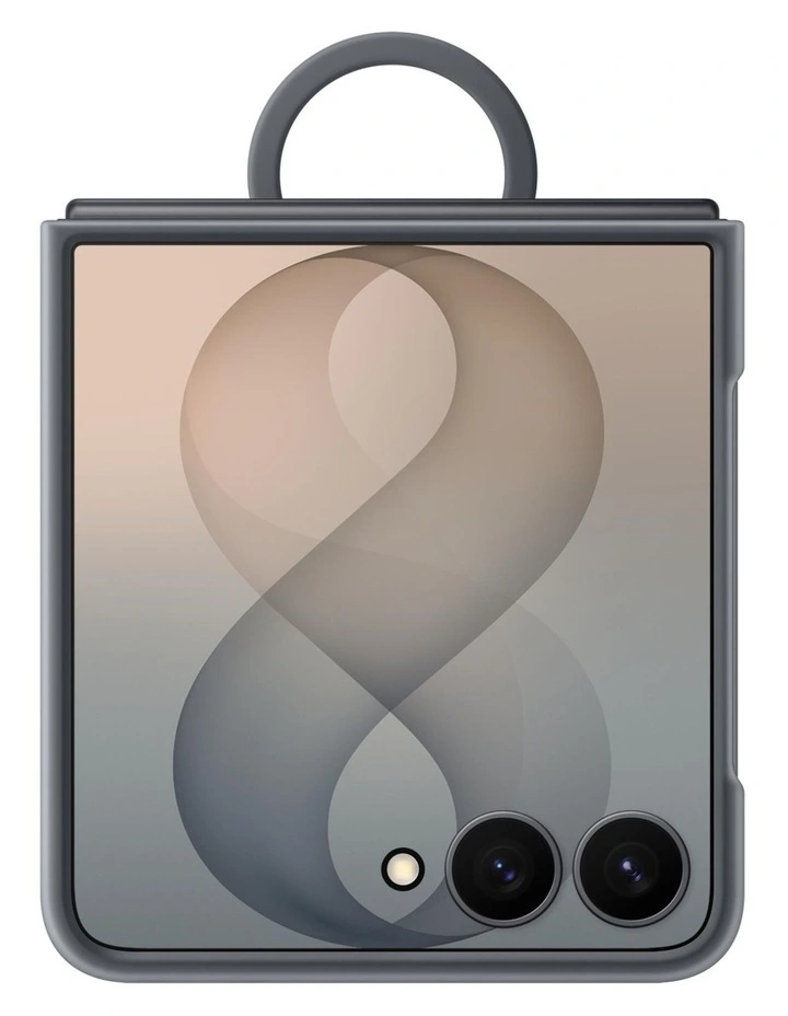 Samsung Silicone Ring Magnet Case (Graphite) image 1