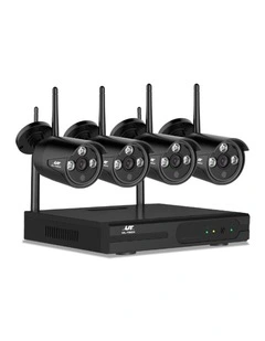 UL-tech Wireless CCTV Security System 8CH NVR 3MP 4 Bullet Cameras