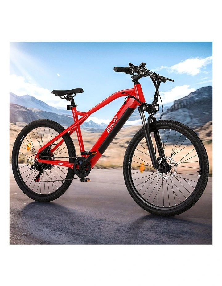 Everfit 26 Inch Electric Bike Mountain Bicycle eBike Built-in Battery 250W image 3