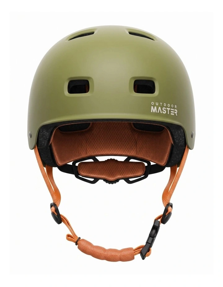 OutdoorMaster Adult Impact Resistant Multi-Sport Helmet for Bike Skate image 1