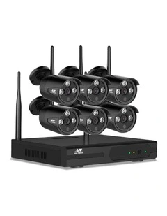 UL-tech Wireless CCTV Security System 8CH NVR 3MP 6 Bullet Cameras
