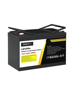 Giantz 12V 100Ah Lithium Battery LiFePO4 Deep Cycle Box Solar Caravan Camping