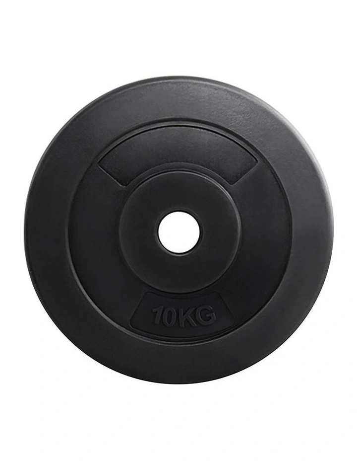 Everfit 80kg Barbell Weight Plates Standard Home Gym Press Fitness Exercise image 2