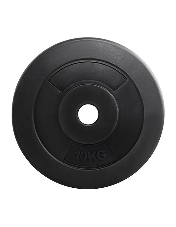 Everfit 60kg Barbell Weight Plates Standard Home Gym Press Fitness Exercise image 2