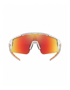 OutdoorMaster Adult Kids Polarized UV400 TR90 Sunglasses for Cycling Sports White