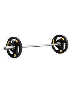 Everfit Barbells Set 16kg 120cm Dumbbells Barbells Plate Weight Lifting Home Gym