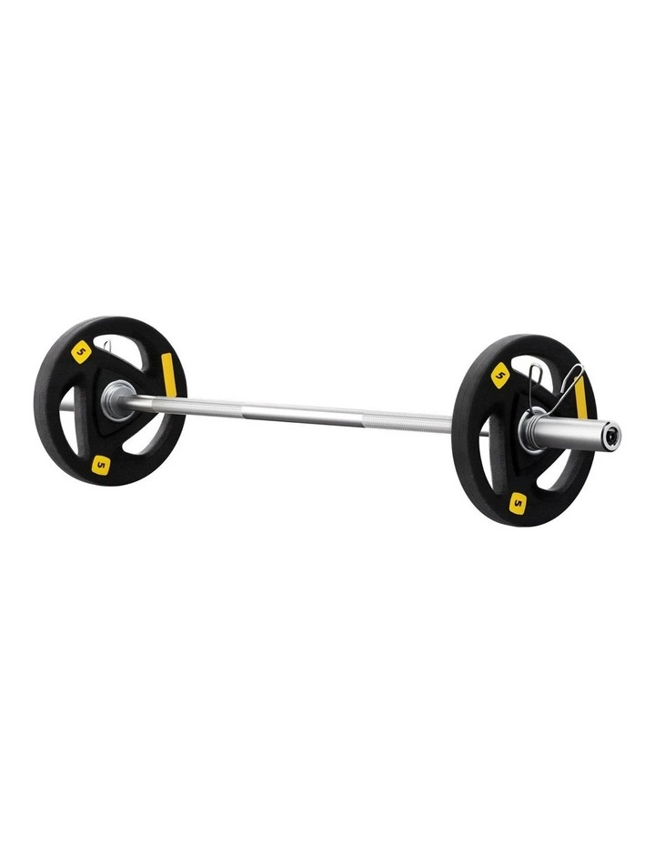 Everfit Barbells Set 16kg 120cm Dumbbells Barbells Plate Weight Lifting Home Gym image 7