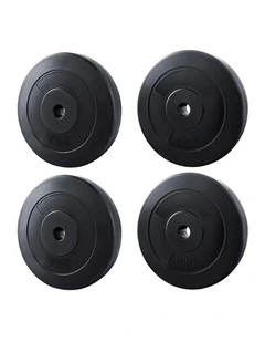 Everfit 30kg Barbell Weight Plates Standard Home Gym Press Fitness Exercise