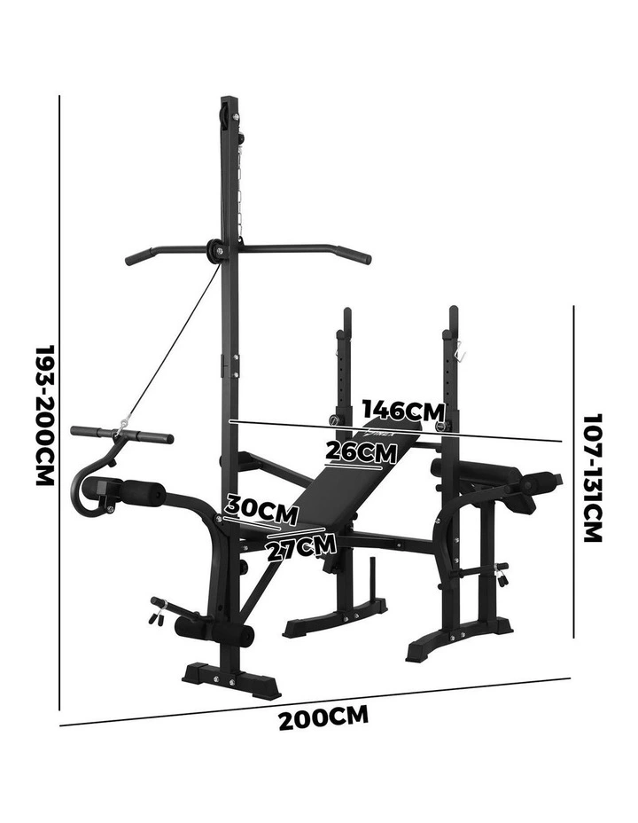 Finex Multi-Station Weight Bench Press Pulldown Equipment image 3