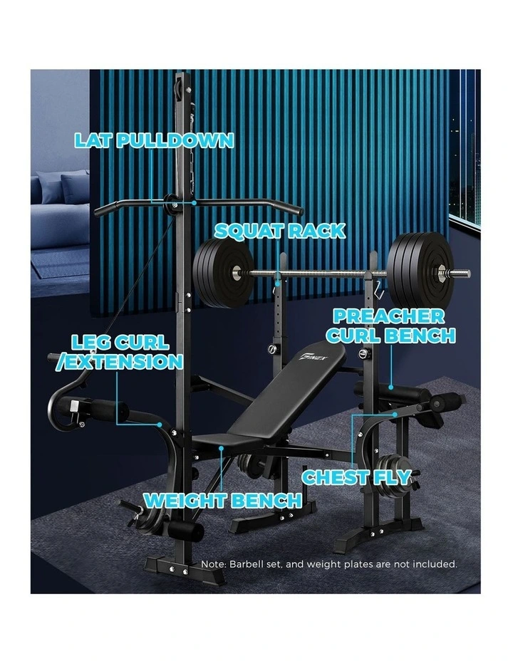 Finex Multi-Station Weight Bench Press Pulldown Equipment image 5