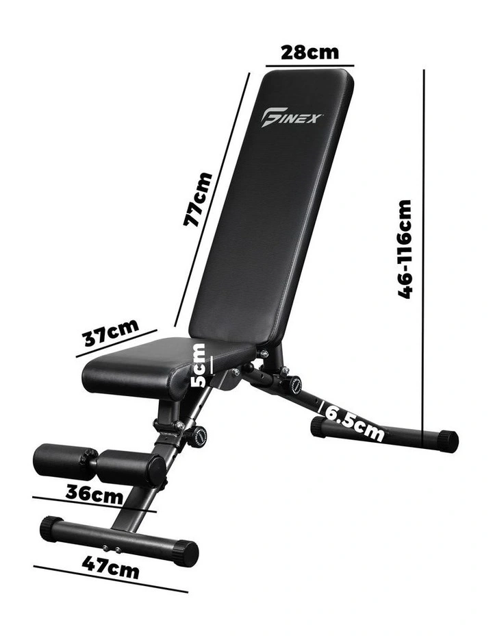 Finex Adjustable Weight Bench FID Bench image 2
