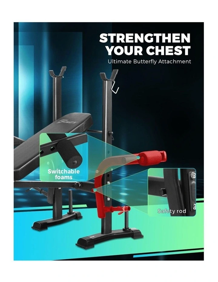 Finex Multi-Station Weight Bench Press 8 in1 Gym Equipment image 7