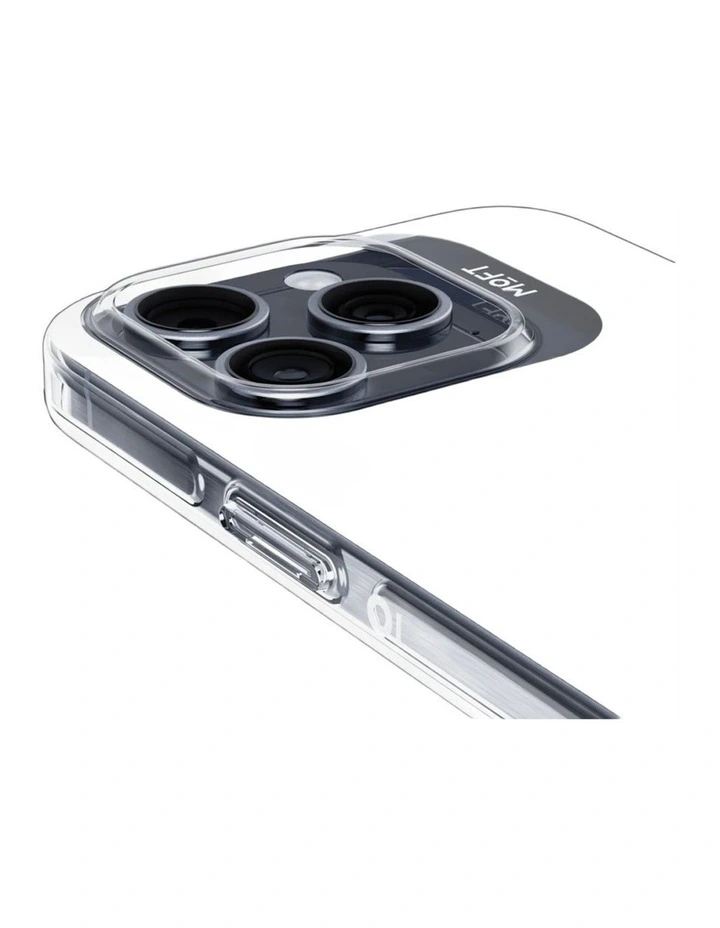 MOFT Snap Phone Case iPhone 15 Plus MagSafe-Enhanced Lanyard Compatible Clear image 2