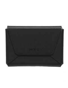 MOFT MagSafe Magnetic Card Holder Snap Field Wallet With Stand Jet Black