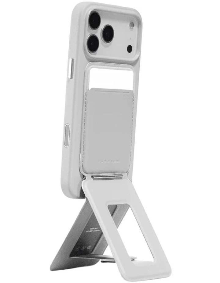 MOFT Snap Tripod Stand & Wallet MOVAS iPhone 16 Pro Max Compatible Misty Cove image 1