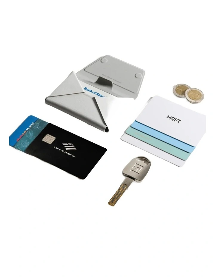 MOFT MagSafe Magnetic Card Holder Snap Field Wallet With Stand Misty Cove image 4