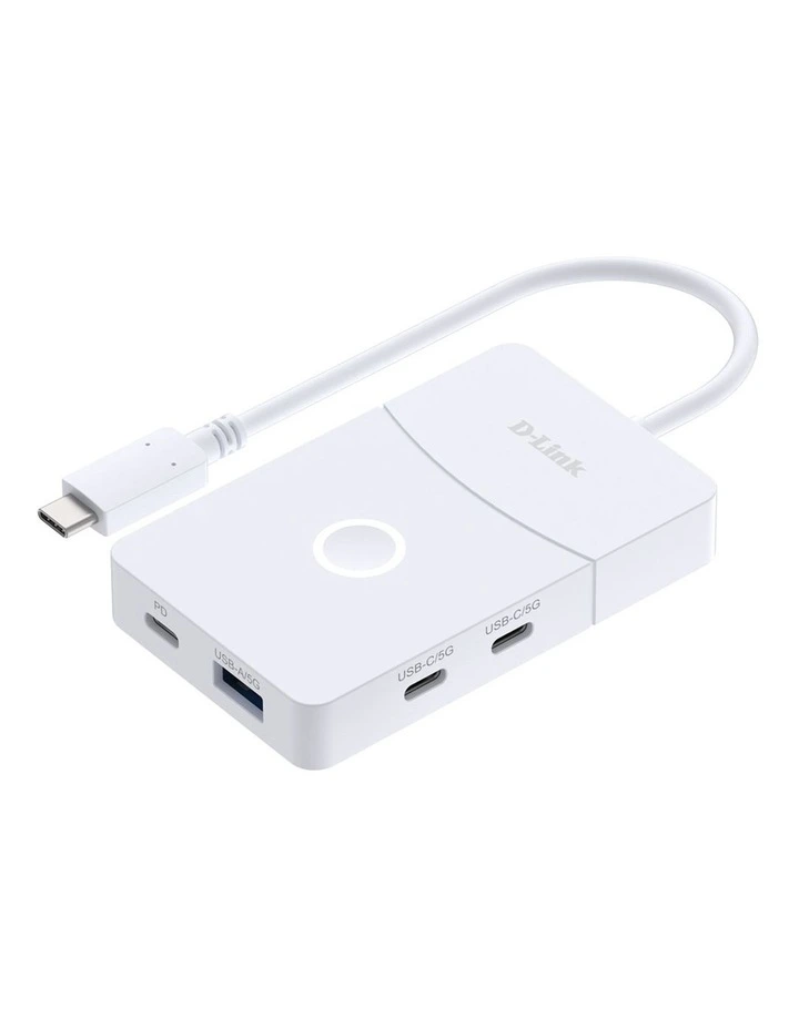 D-Link 5-in-1 USB-C Hub with Wireless HDMI [DUP-501] image 1