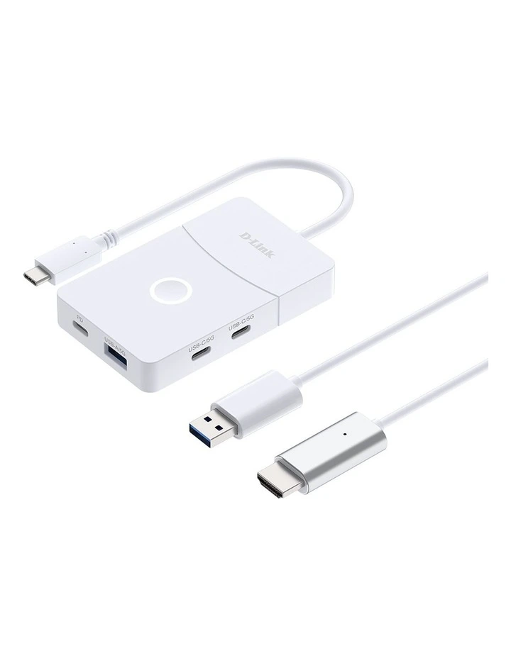 D-Link 5-in-1 USB-C Hub with Wireless HDMI [DUP-501] image 5