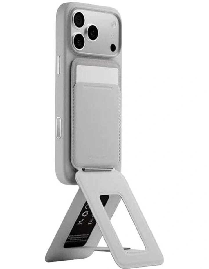 Moft Trackable Tripod Wallet 4-in-1 MagSafe Stand Locator & Capture Misty Cove image 3