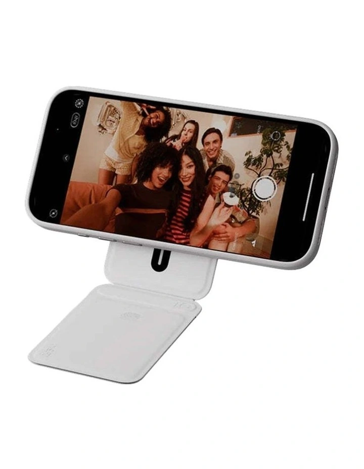 Moft Trackable Tripod Wallet 4-in-1 MagSafe Stand Locator & Capture Misty Cove image 4