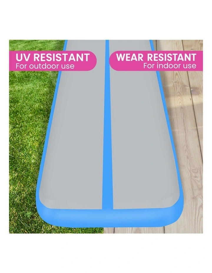 Powertrain Airtrack 20cm Thick 8m x 1m Inflatable Gymnastics Tumbling Mat Air Track image 7