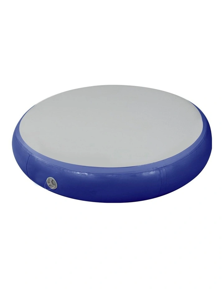 Powertrain 20cm Thick 1m Airtrack Spot Round Inflatable Gymnastics Tumbling Mat Air Track image 1