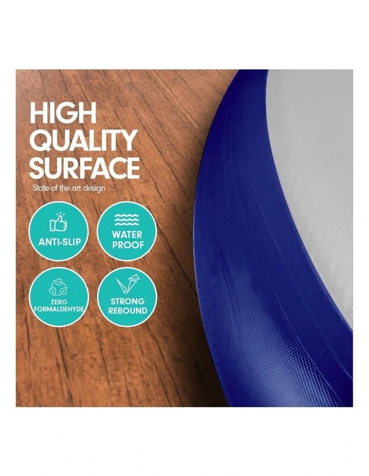 Powertrain 20cm Thick 1m Airtrack Spot Round Inflatable Gymnastics Tumbling Mat Air Track image 3