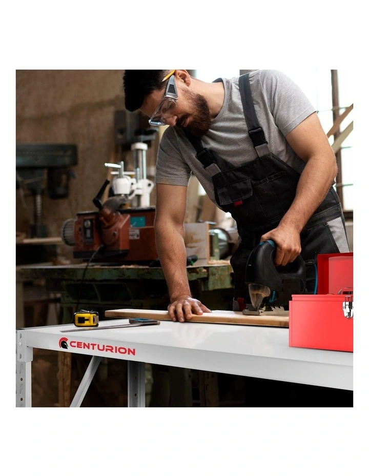 Centurion 2-Layer Work Bench 400kg - Grey image 3