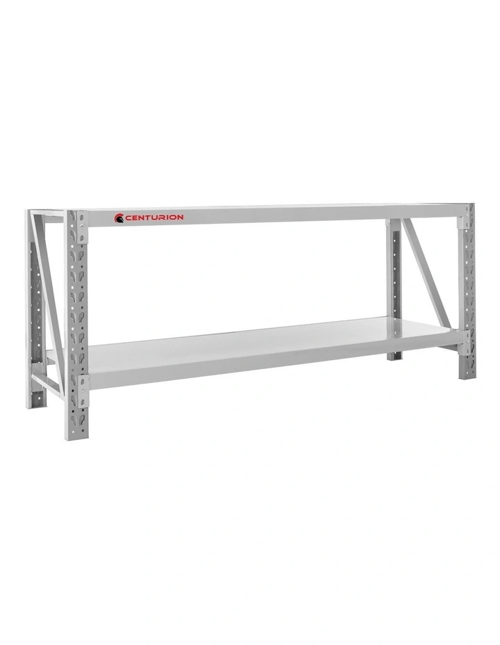 Centurion 2-Layer Work Bench 400kg - Grey image 5