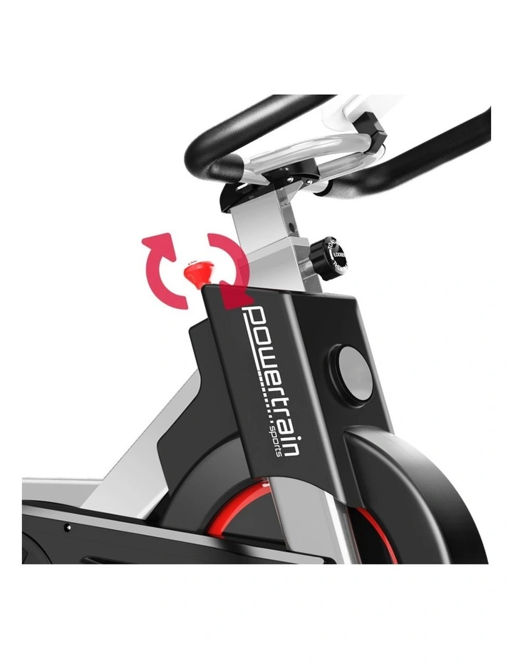 Powertrain D20 Indoor Exercise Bike Heavy Flywheel Spin Cycling Bike image 4