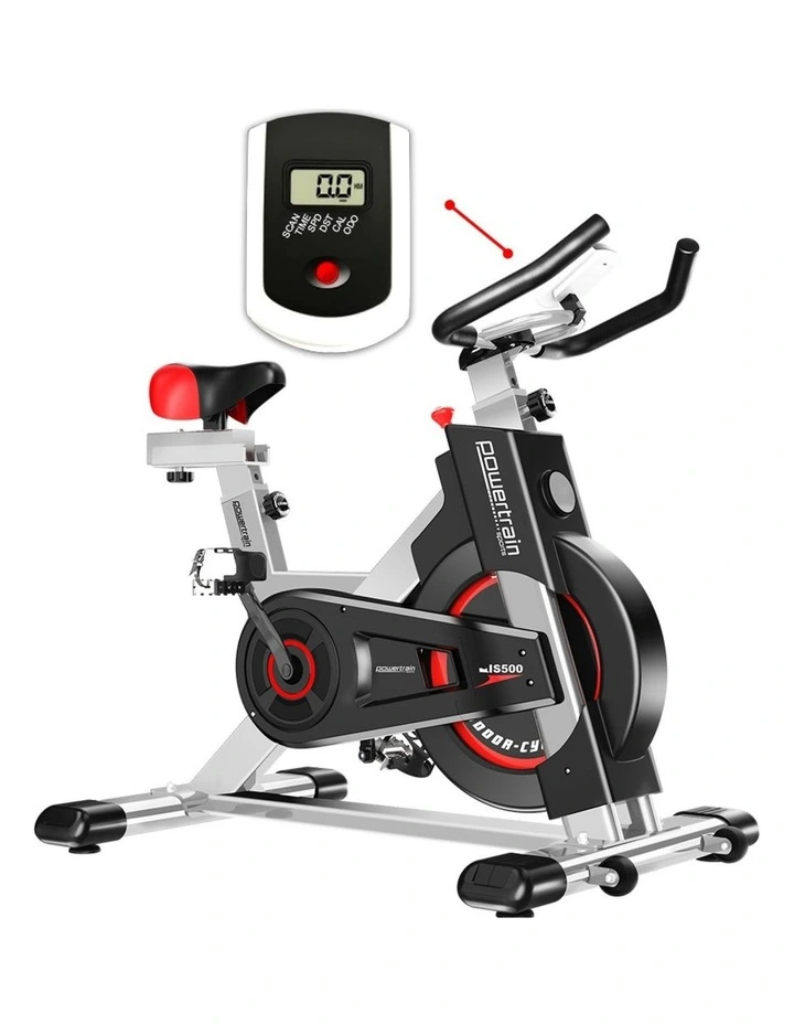 Powertrain D20 Indoor Exercise Bike Heavy Flywheel Spin Cycling Bike image 5