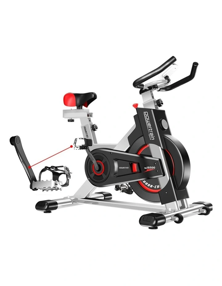 Powertrain D20 Indoor Exercise Bike Heavy Flywheel Spin Cycling Bike image 6