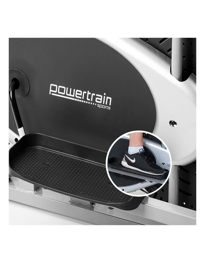 Powertrain 3-in-1 Elliptical Cross Trainer Exercise Bike with Resistance Bands image 2