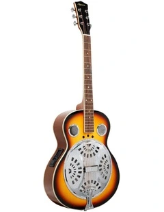 Karrera 40in Resonator Guitar - Sunburst